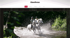 Desktop Screenshot of glaesihross.com